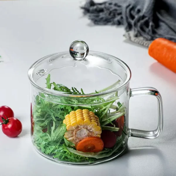 Heat Resistant Glass Pot