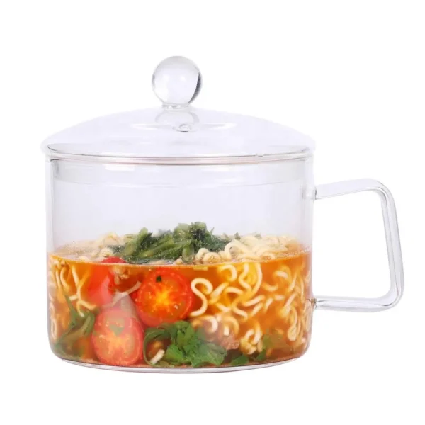 Heat Resistant Glass Pot