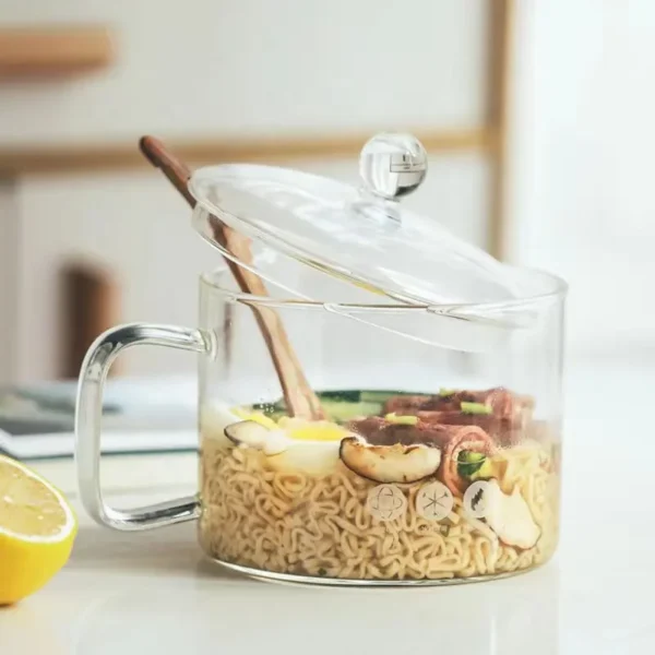 Heat Resistant Glass Pot