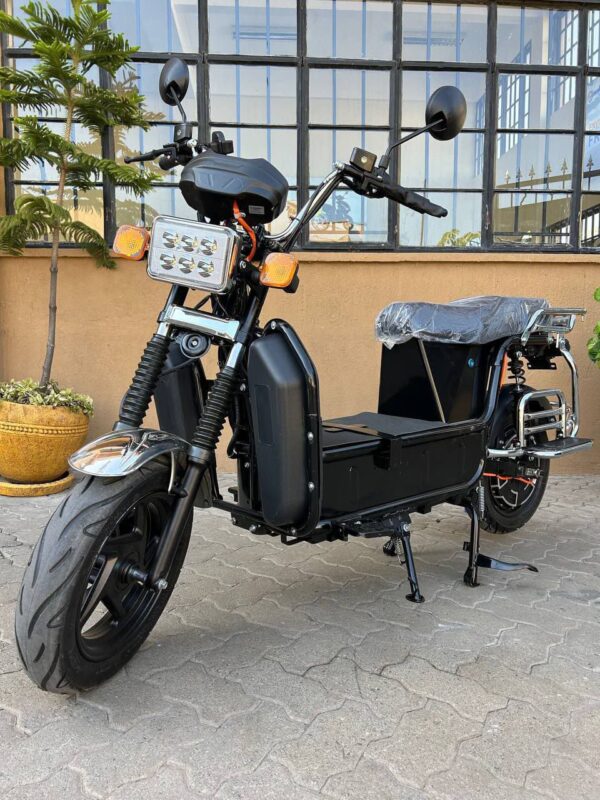 N Utility Cargo Electric Moped – 72V 20Ah Battery, 1500W Power & Rear Luggage System