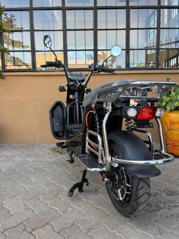 N Utility Cargo Electric Moped – 72V 20Ah Battery, 1500W Power & Rear Luggage System